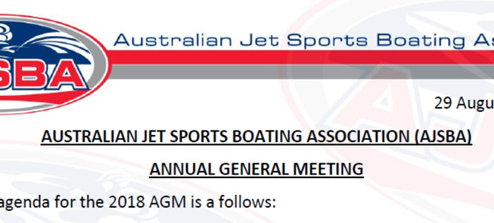 2018 AGM Agenda update